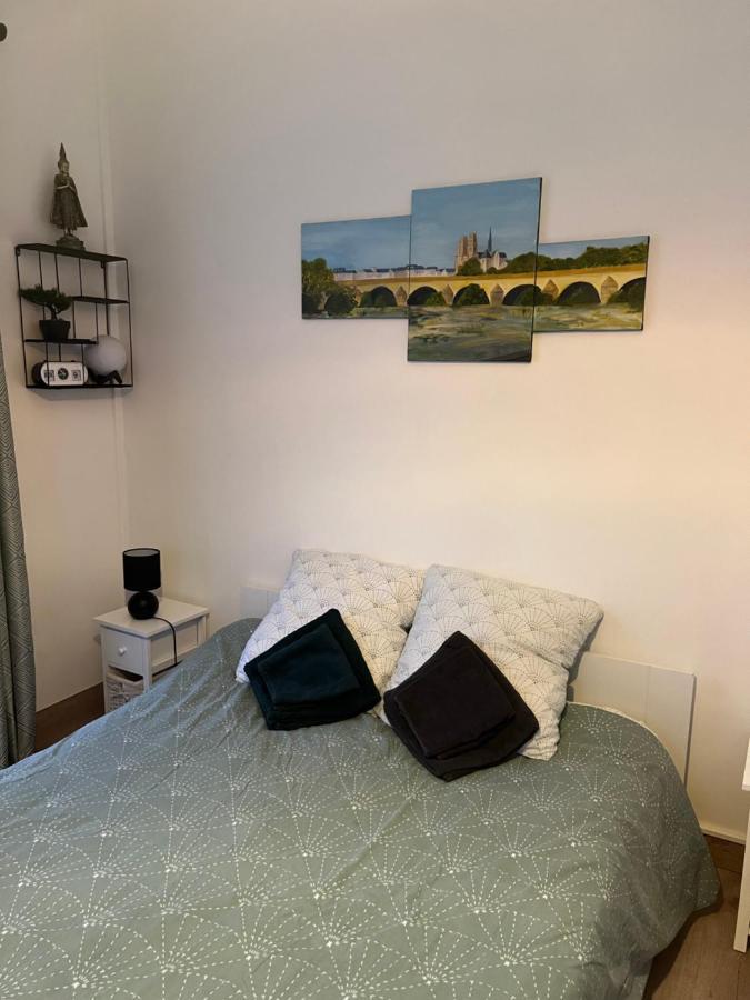 Cosy Loire, T2 Neuf, Front De Loire ,Vue Cathedrale,5Min A Pied Centre Ville Et Parking Prive Orléans Exteriör bild
